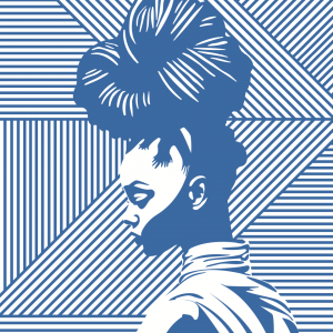 Femme motif WAX